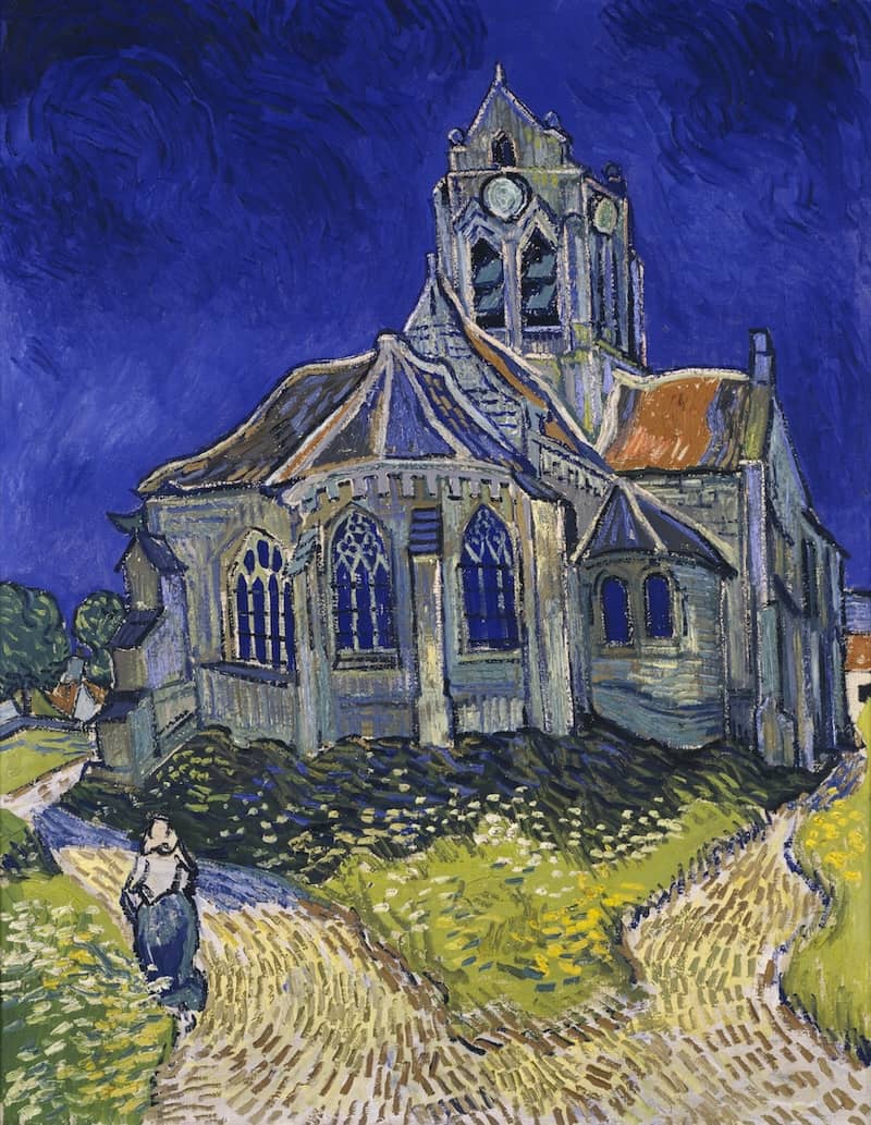 The Church at Auvers by Van Gogh