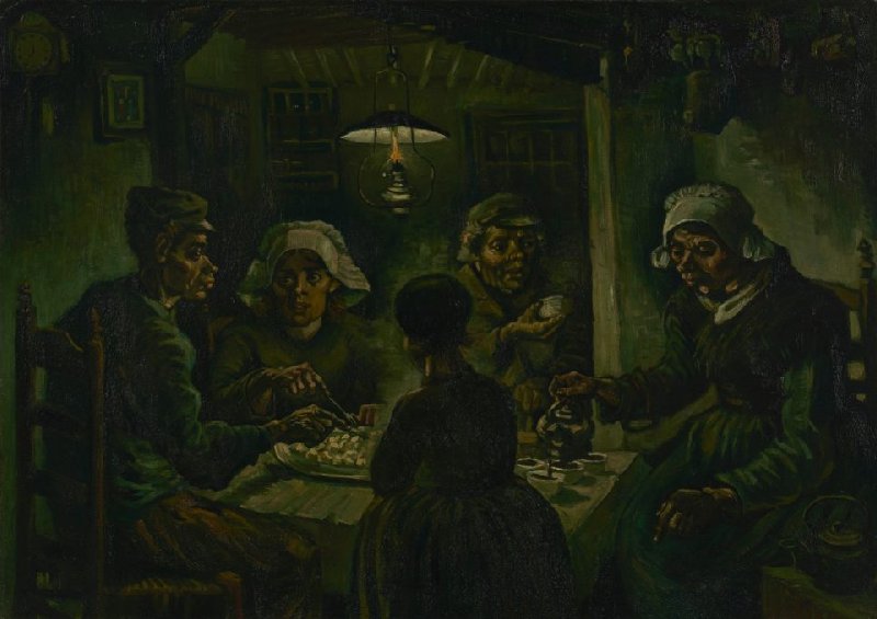 The Potato Eaters by Van Gogh