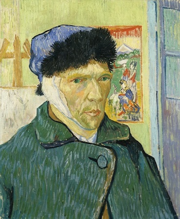 Self-Portrait with Bandaged Ear by Van Gogh