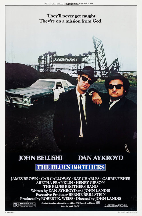 the poster for The Blues Brothers
