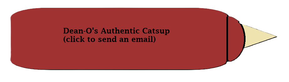 it's a bottle of ketchup