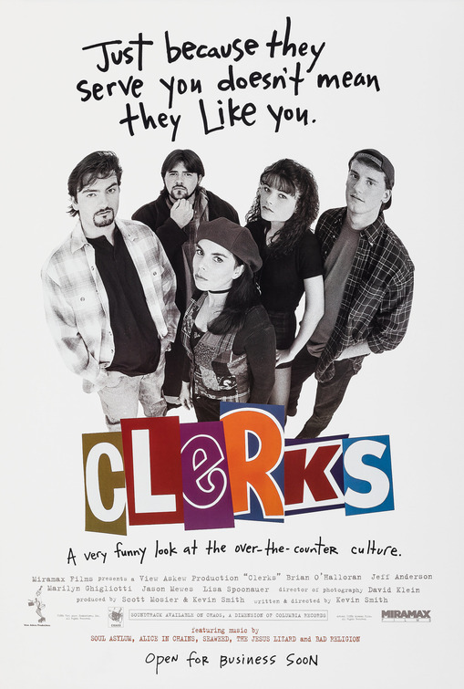 the poster for Clerks