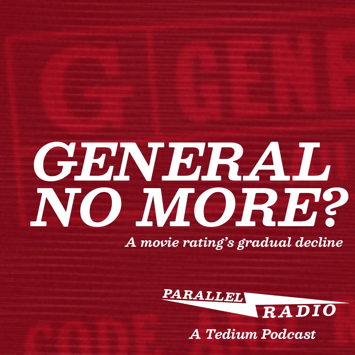 a red, stylized image of the G rating card